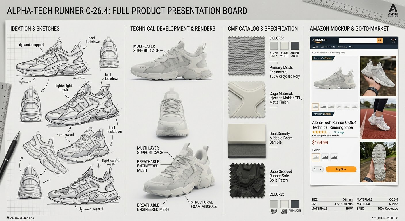 Buyer presentation board